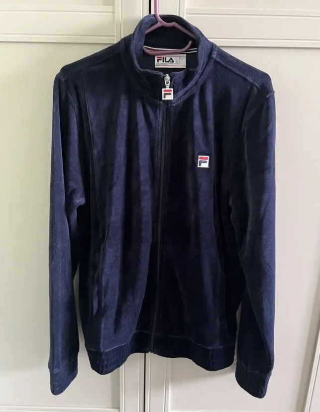 Новая велюровая олимпийка Fila
