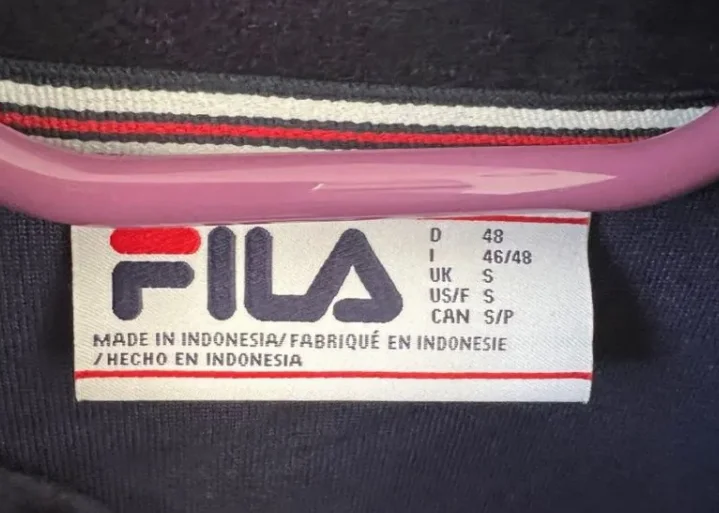Новая велюровая олимпийка Fila - миниатюра 2