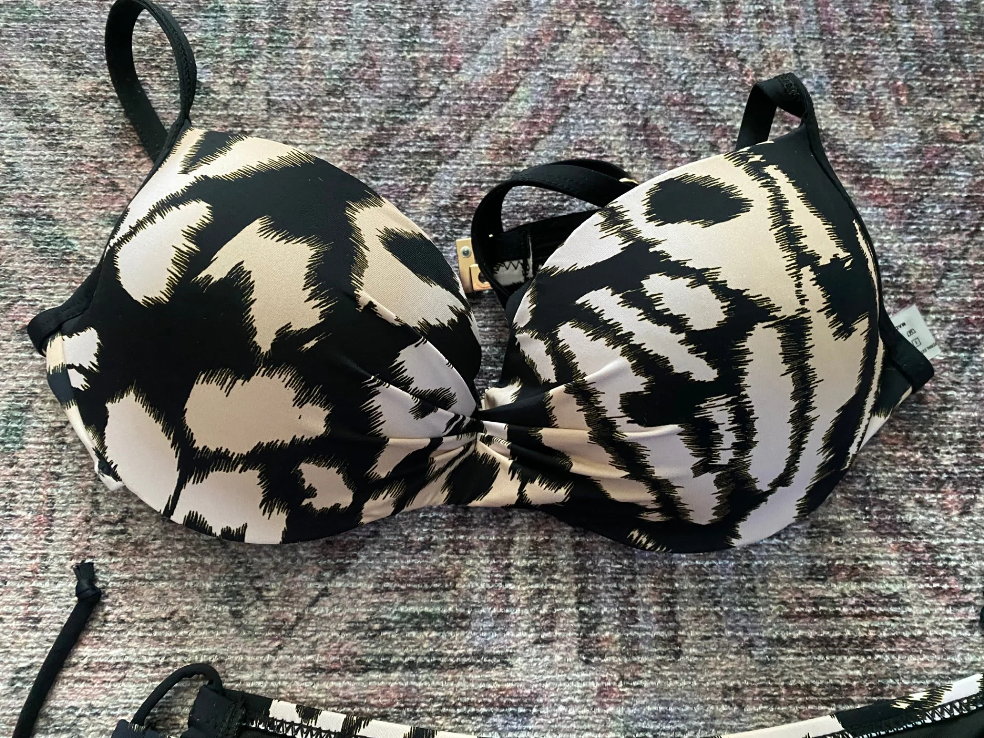 Купальник женский раздельный с пушап р 44 - миниатюра 6