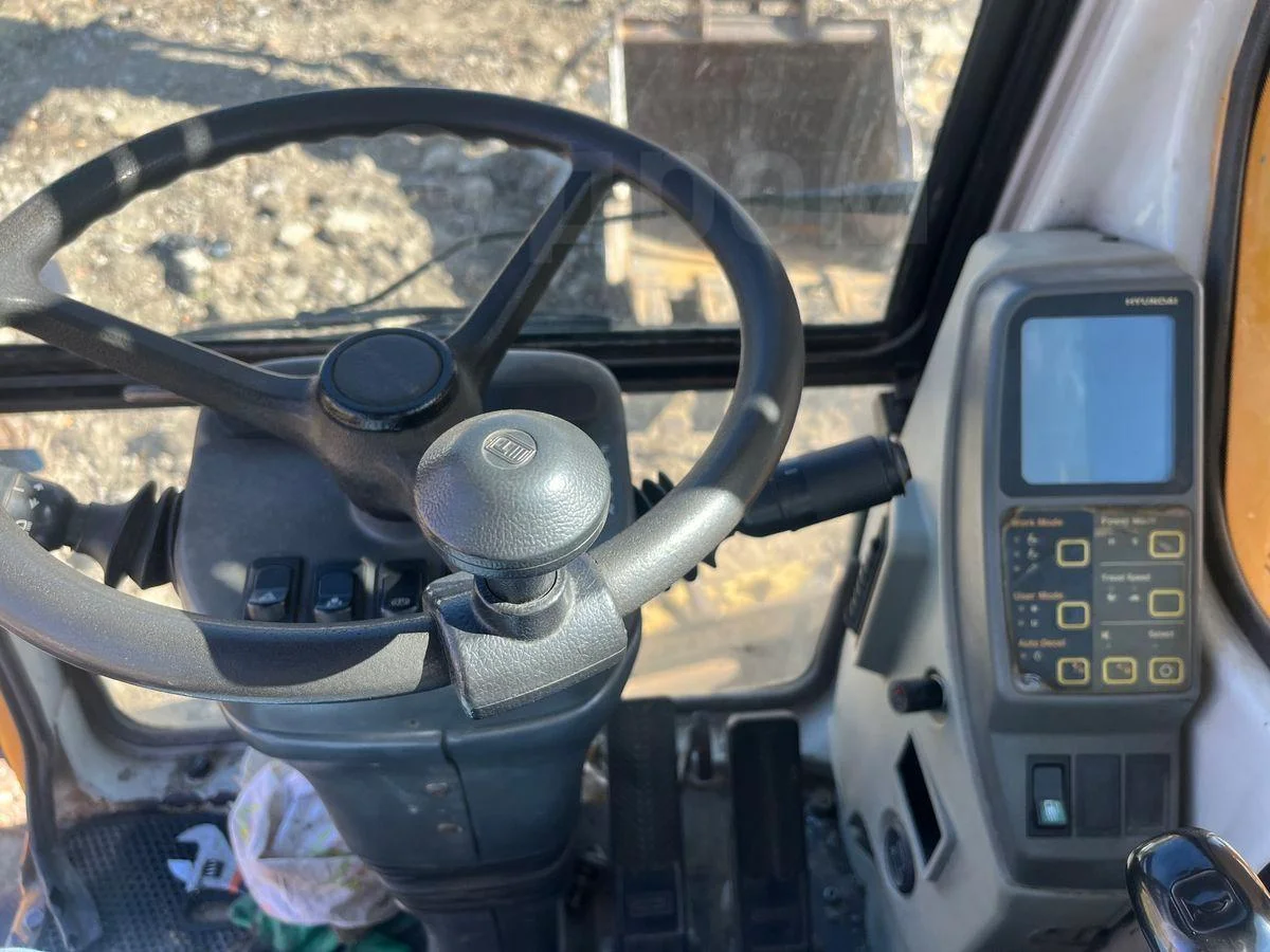 Колёсный экскаватор Hyundai R170W-7, 2007 - миниатюра 5