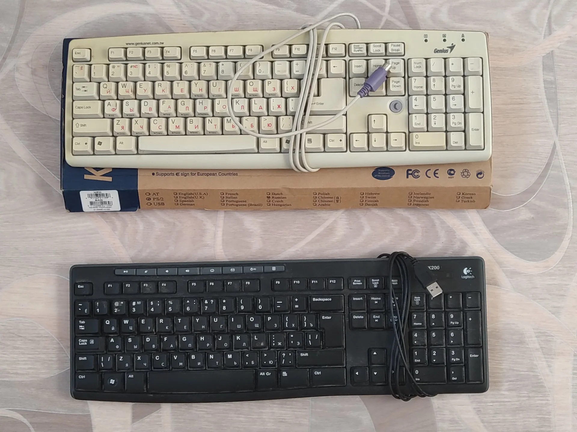 Клавиатуры Logitech и Genius - изображение 1