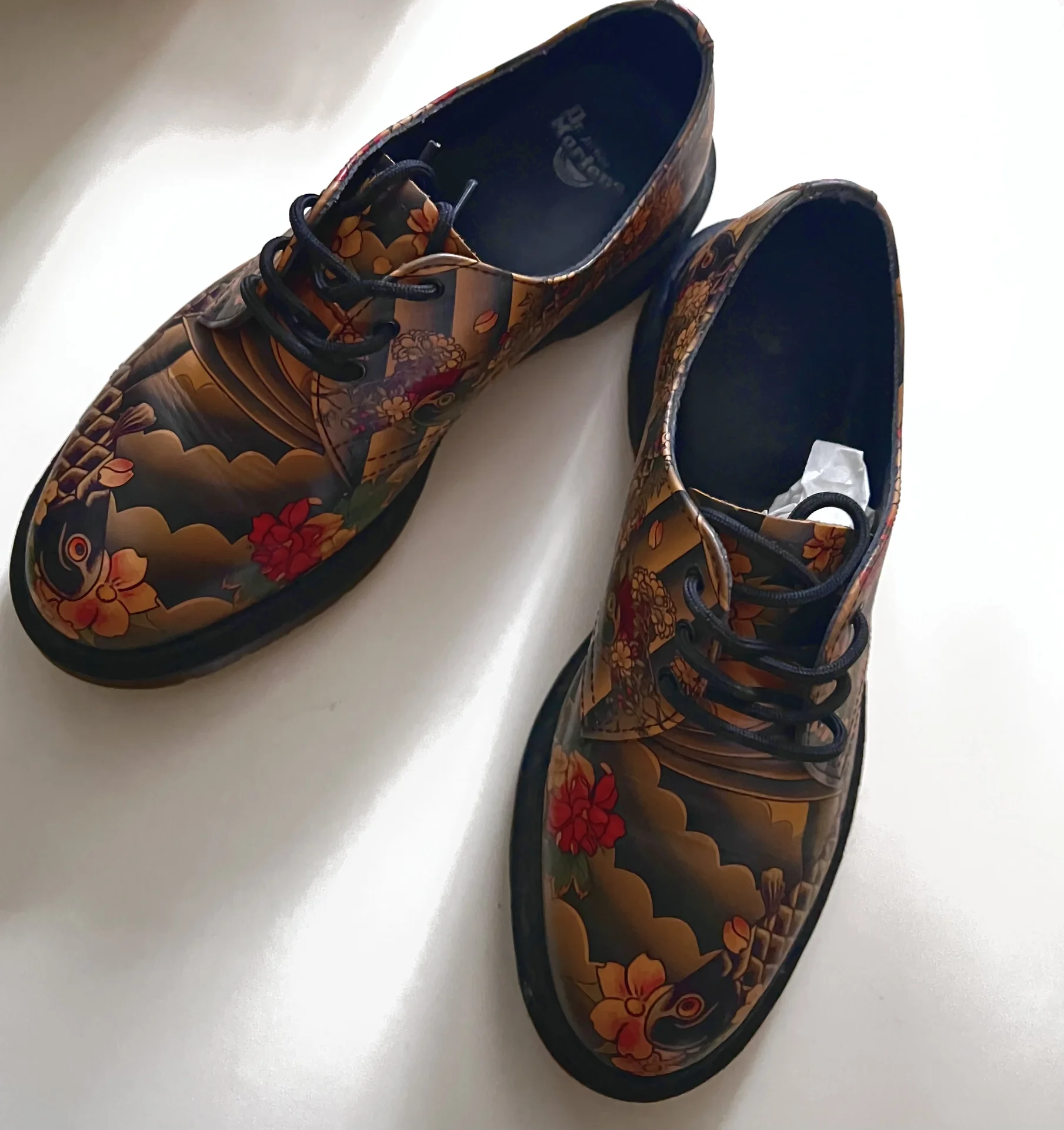Dr. Martens X Evisu Wagara Tattoo Sleeve Koi Fish - миниатюра 4