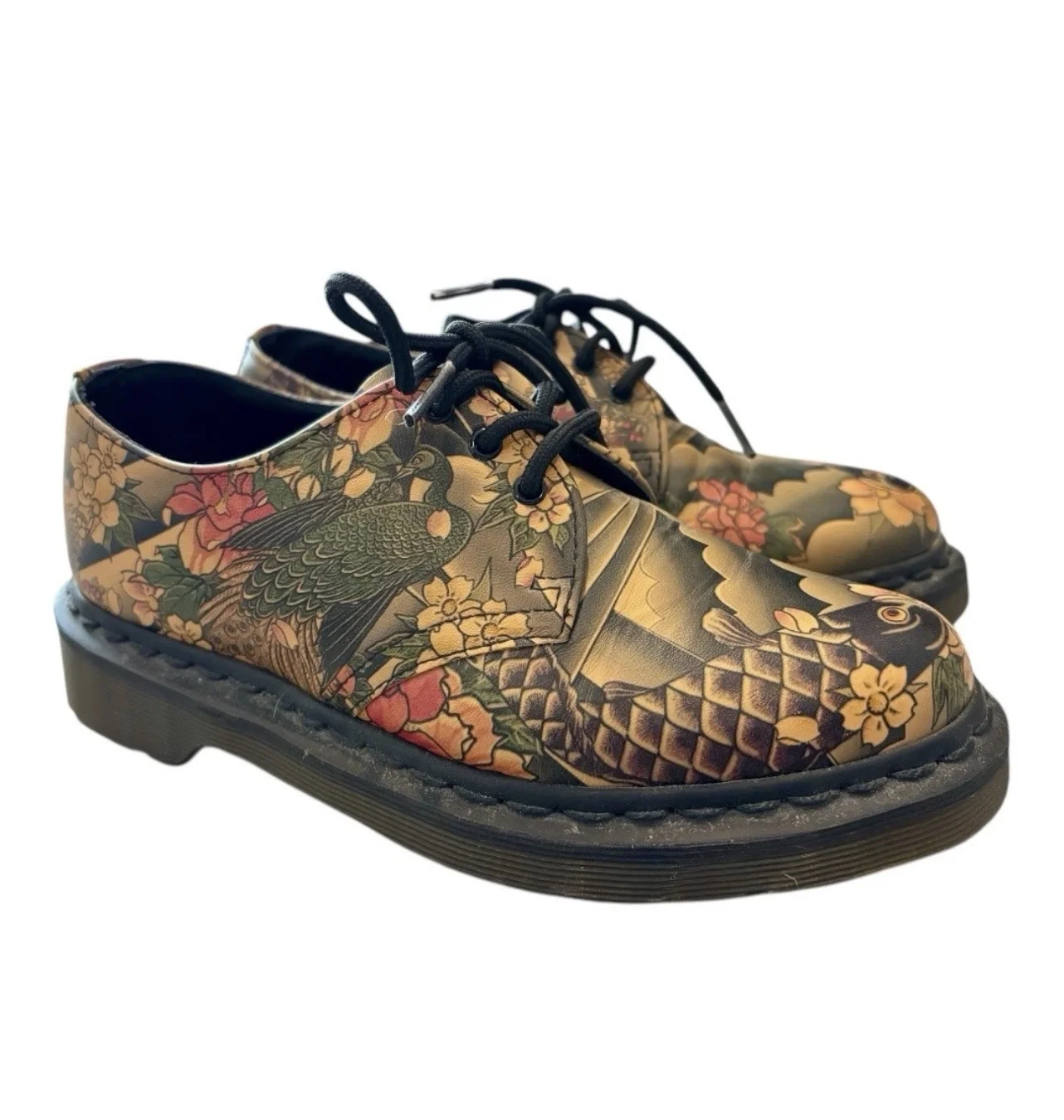Dr. Martens X Evisu Wagara Tattoo Sleeve Koi Fish - миниатюра 6