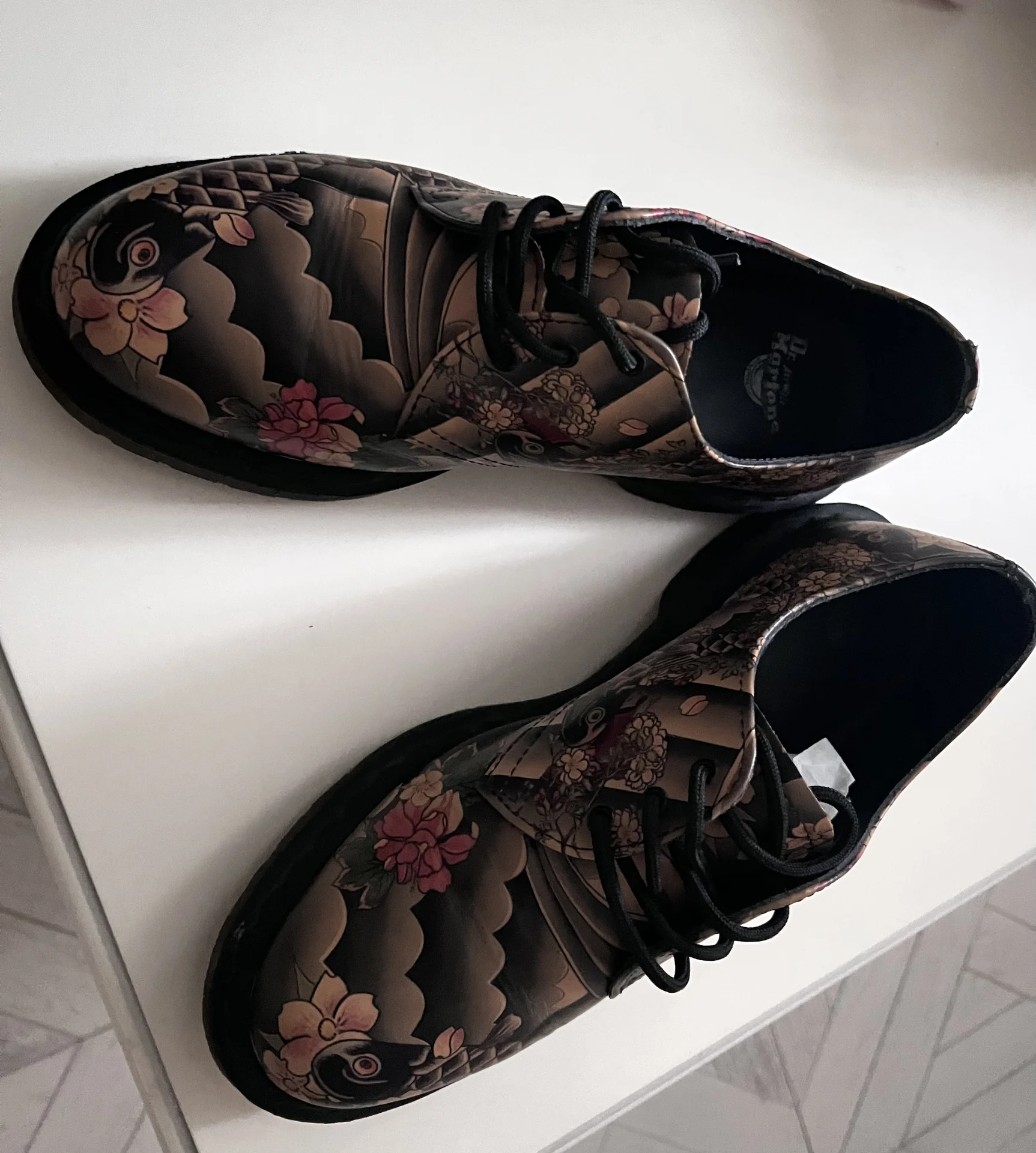 Dr. Martens X Evisu Wagara Tattoo Sleeve Koi Fish - миниатюра 11