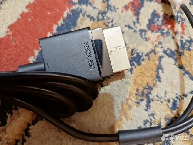 Видео кабель Xbox 360 оригинальный - миниатюра 2