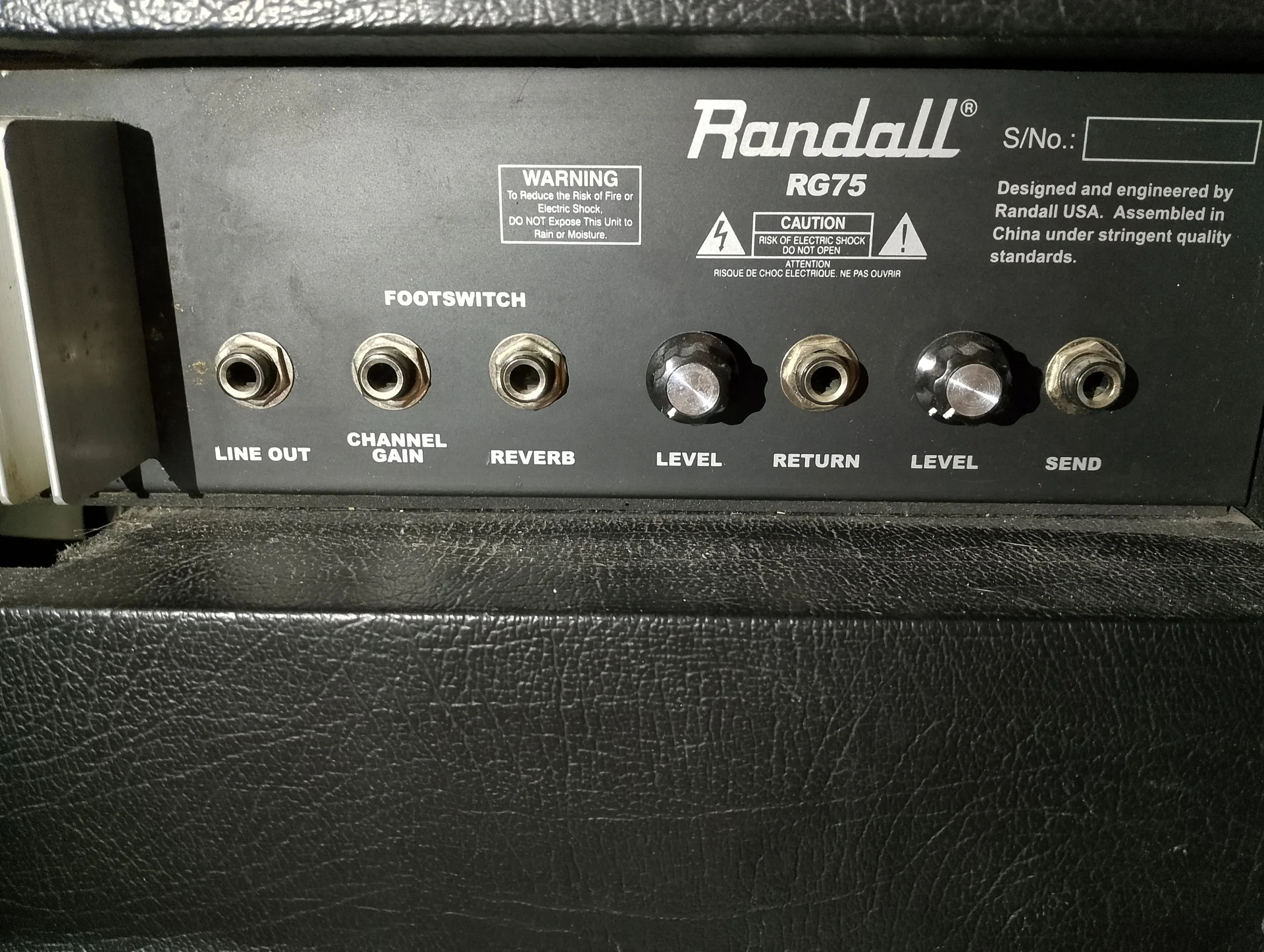 Гитарный комбоусилитель Randall RG75 - миниатюра 4