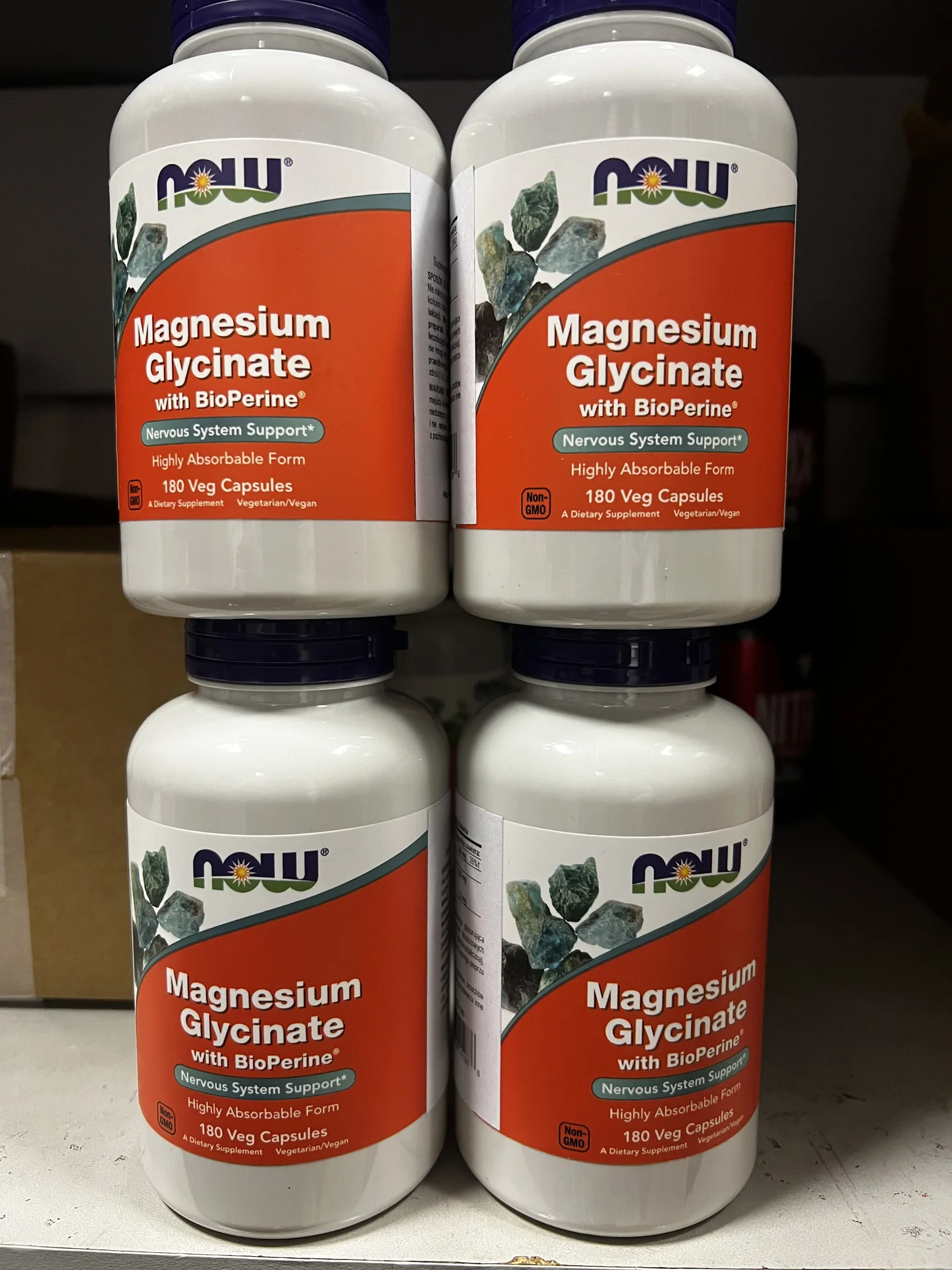 Магний глицинат NOW Magnesium Glycinate 180 шт - изображение 1