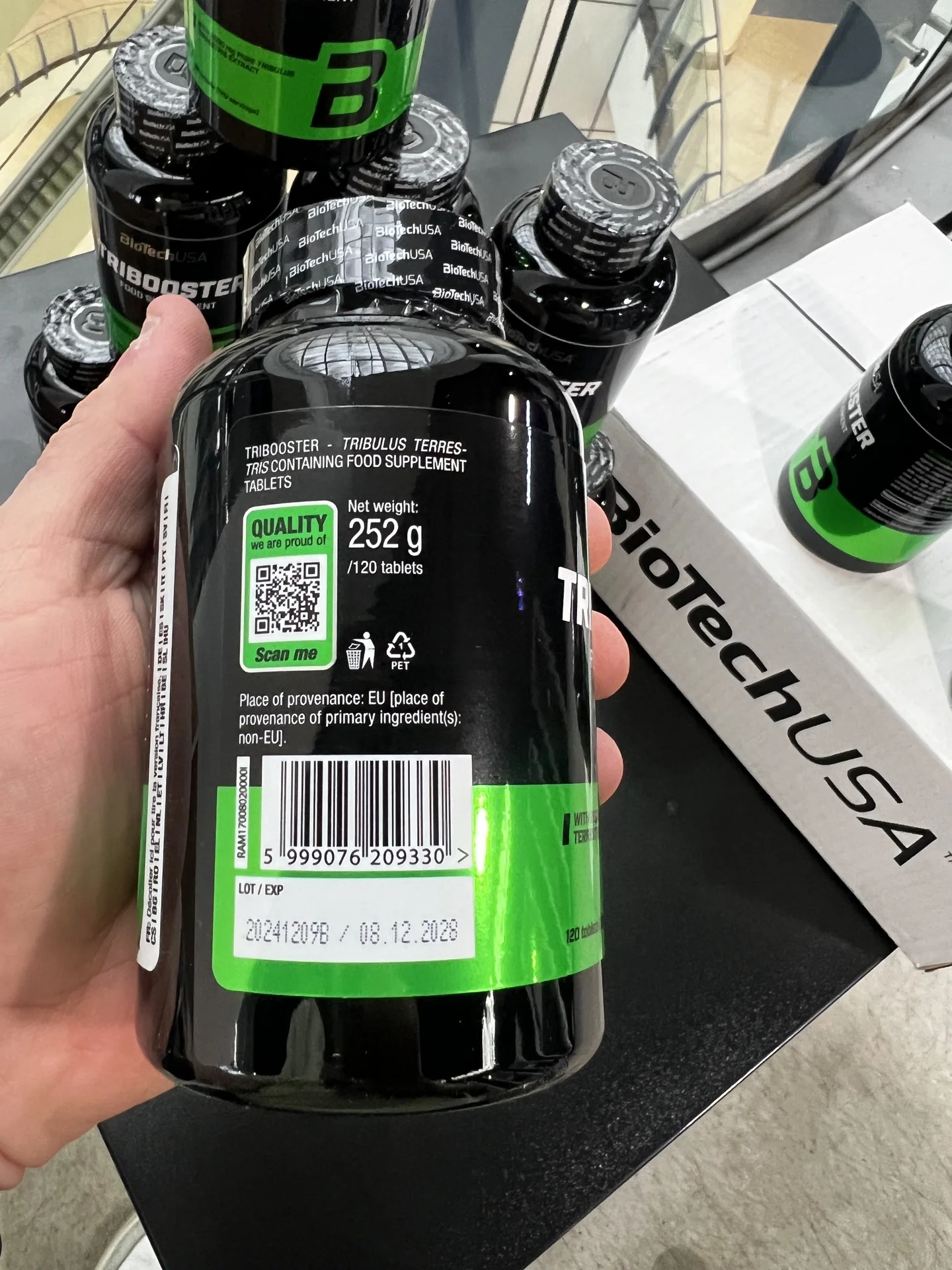 Трибулус BioTech Tribooster 2000mg 120 Порций - миниатюра 2