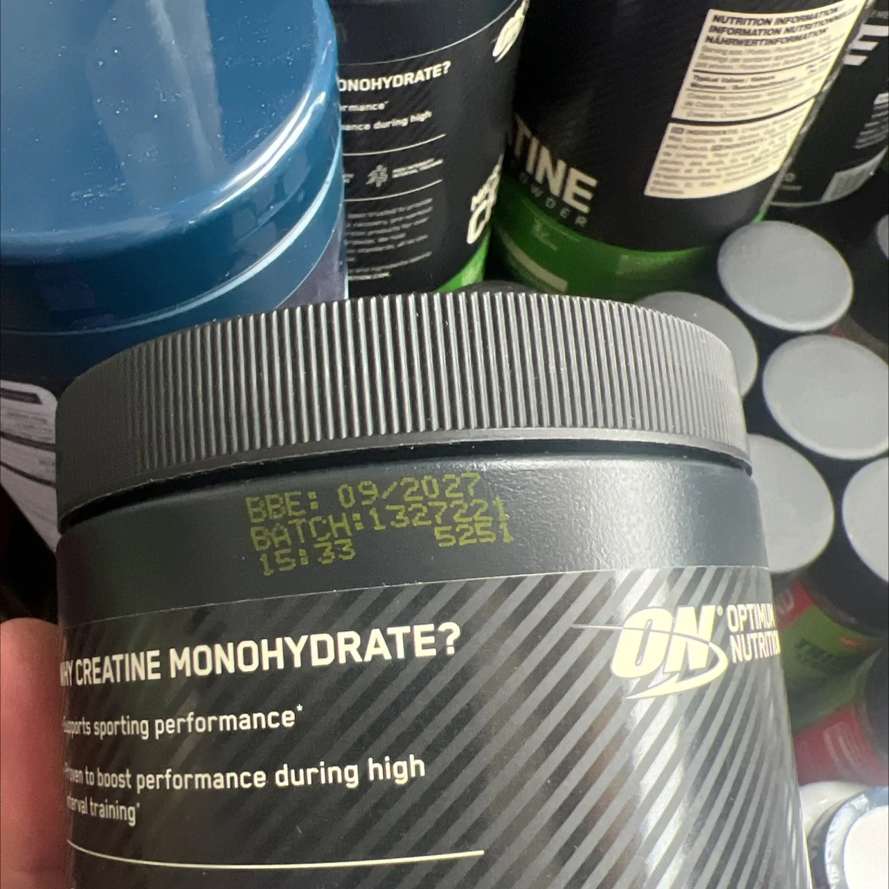 Креатин Optimum Nutrition Creatine Powder 634g - миниатюра 2