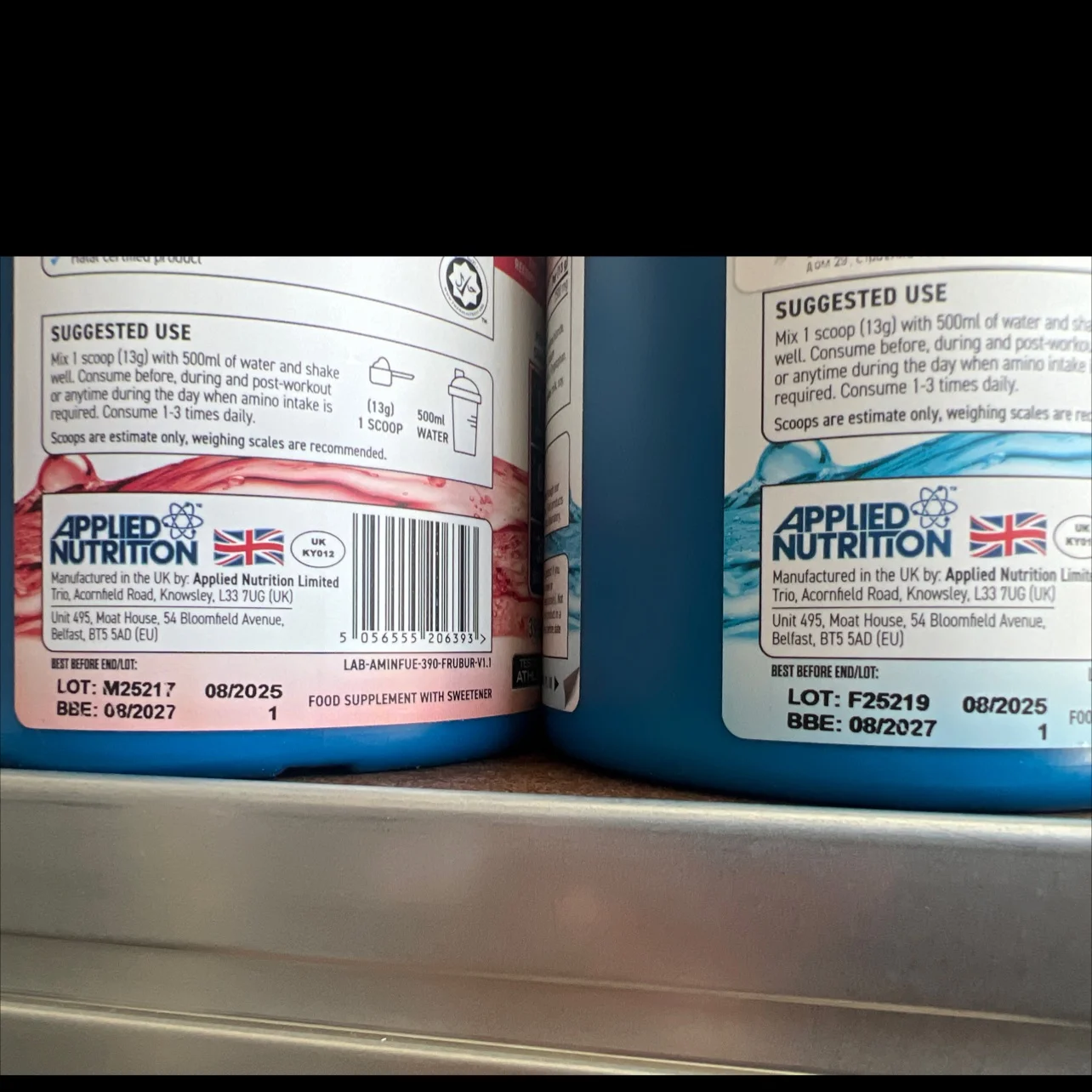 Аминокислоты Applied Nutrition EAA Amino Fuel 390g - миниатюра 2
