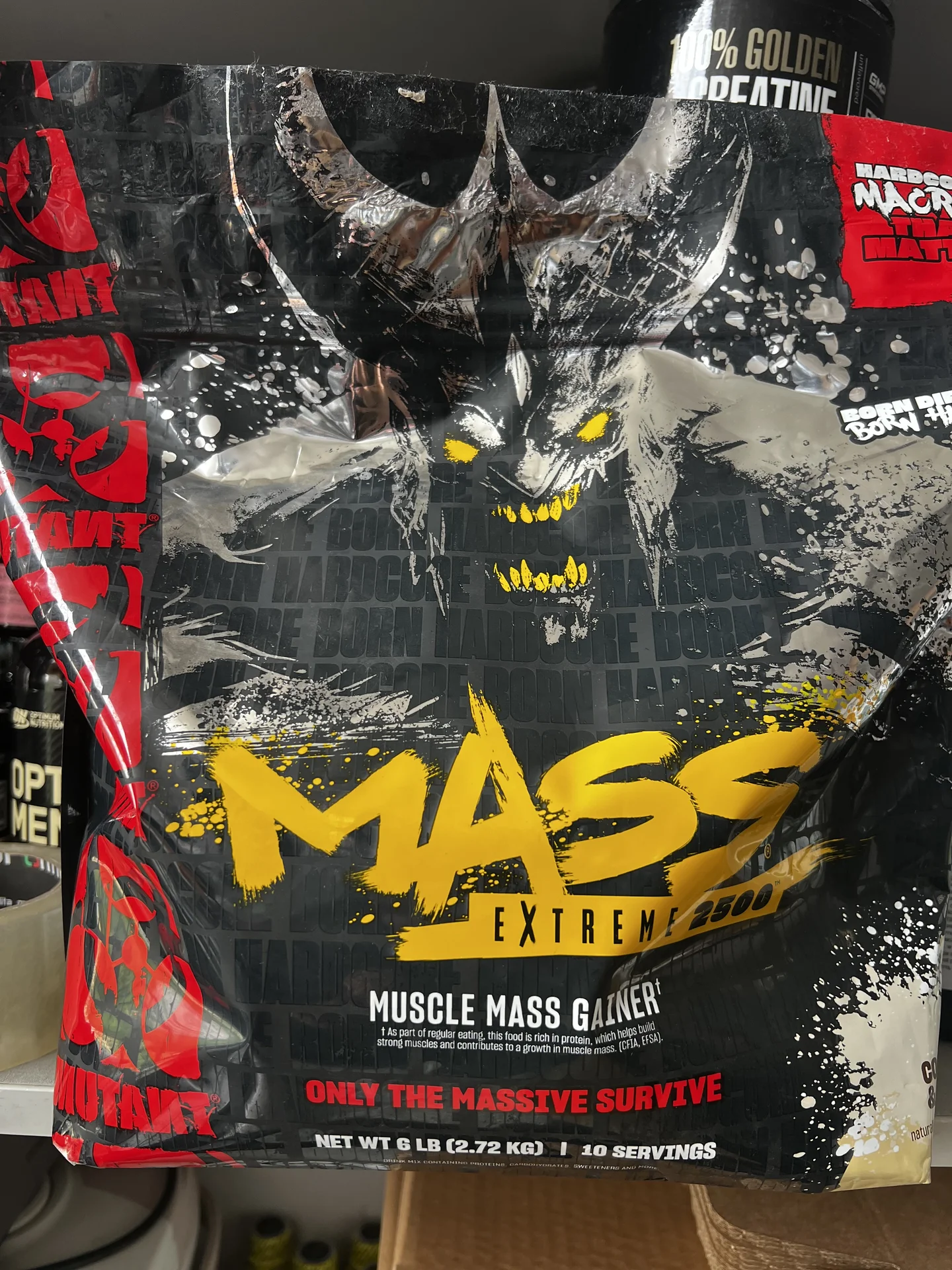 Гейнер Mutant Mass XXXtreme 2500 2,72 кг - изображение 1
