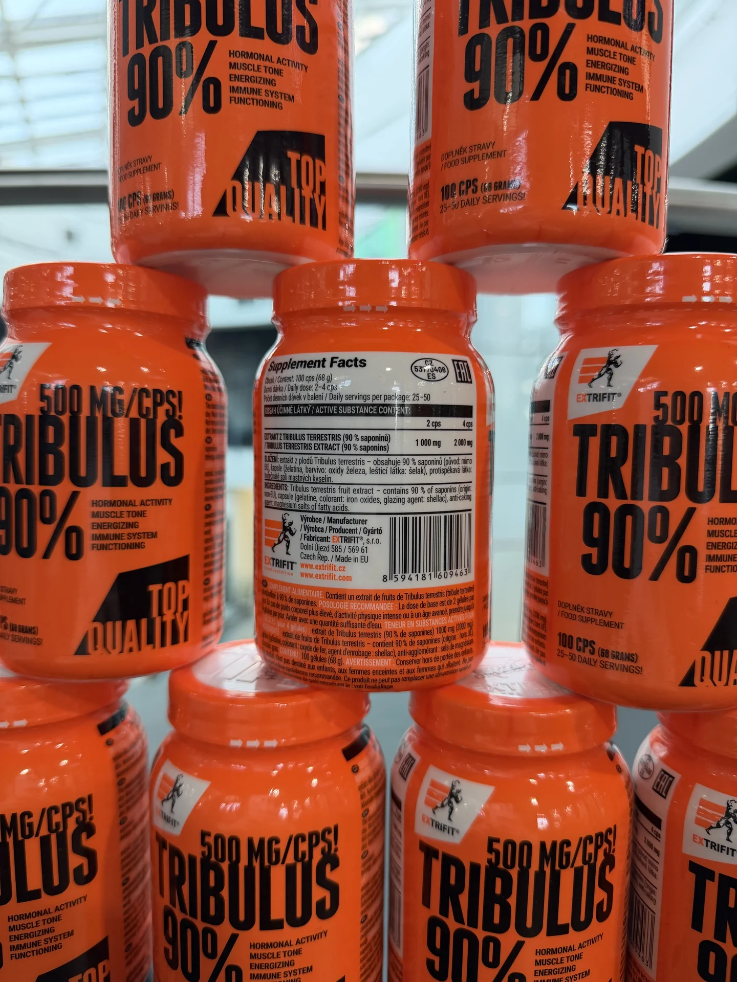 Трибулус extrifit Tribulus 90% 500 mg 100 шт - изображение 1