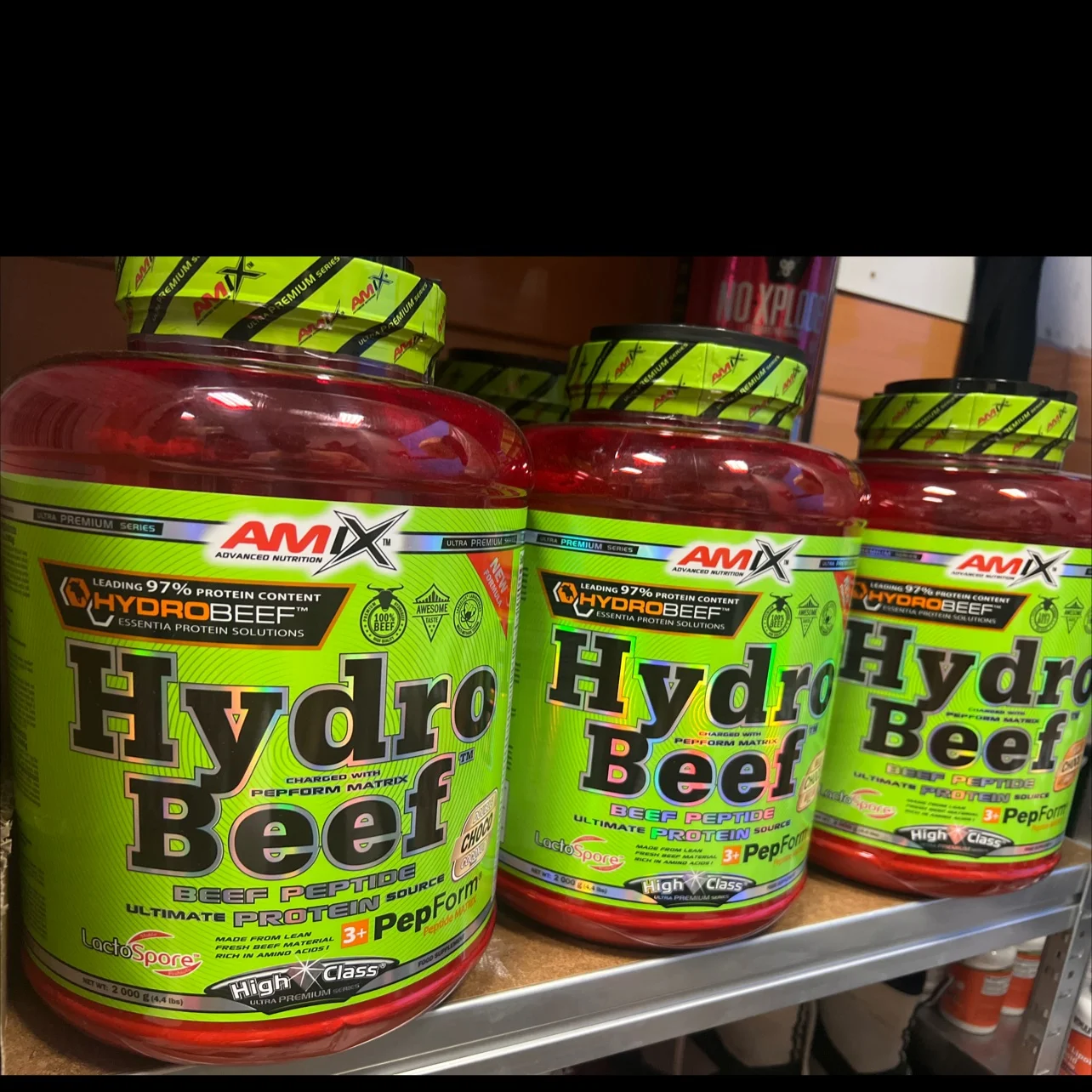 Говяжий протеин Amix Hydro Beef Protein 2000g - изображение 1