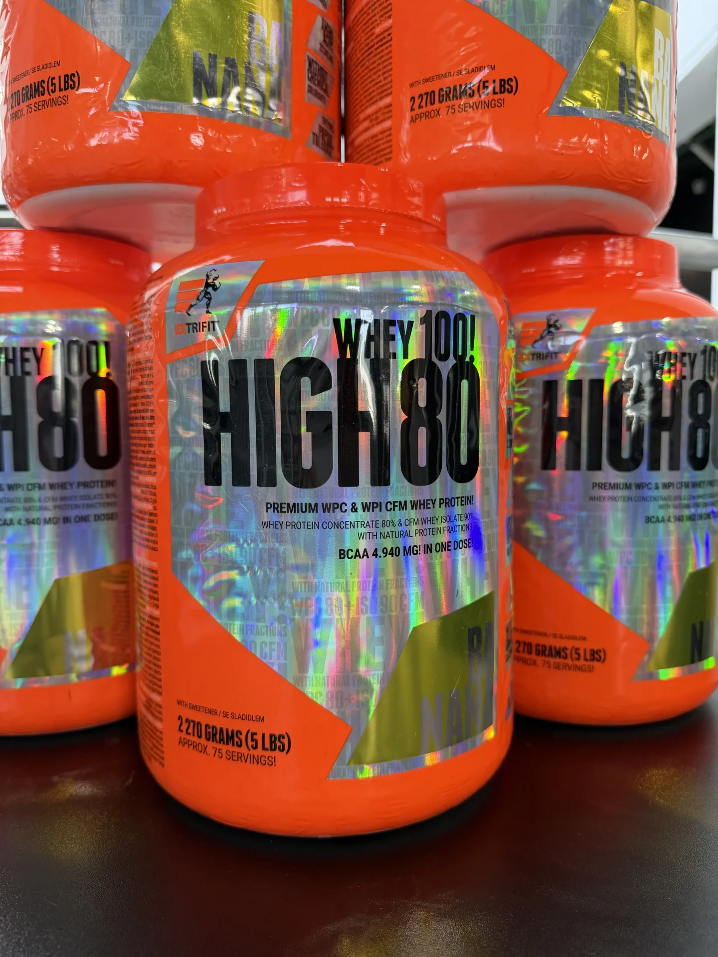 Протеин Extrifit high whey 80 2,27 кг /1 кг - изображение 1