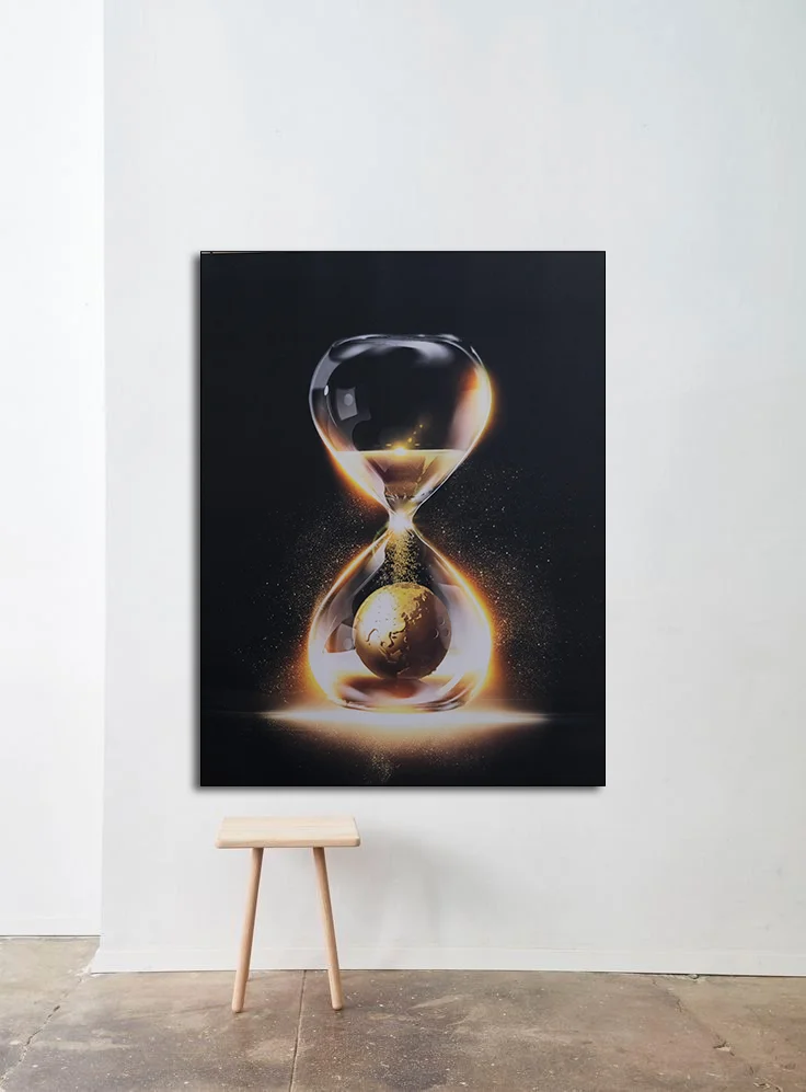 Картина с подсветкой "Время Земли" 75x57 см - изображение 1