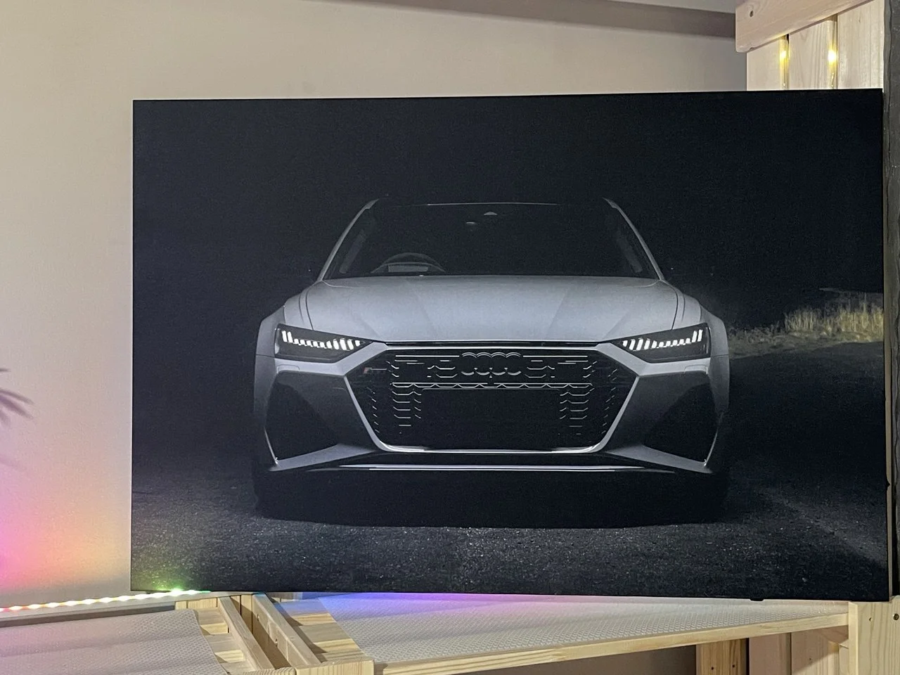 Картина с подсветкой "Глаза хищника" 75x50 см - миниатюра 2