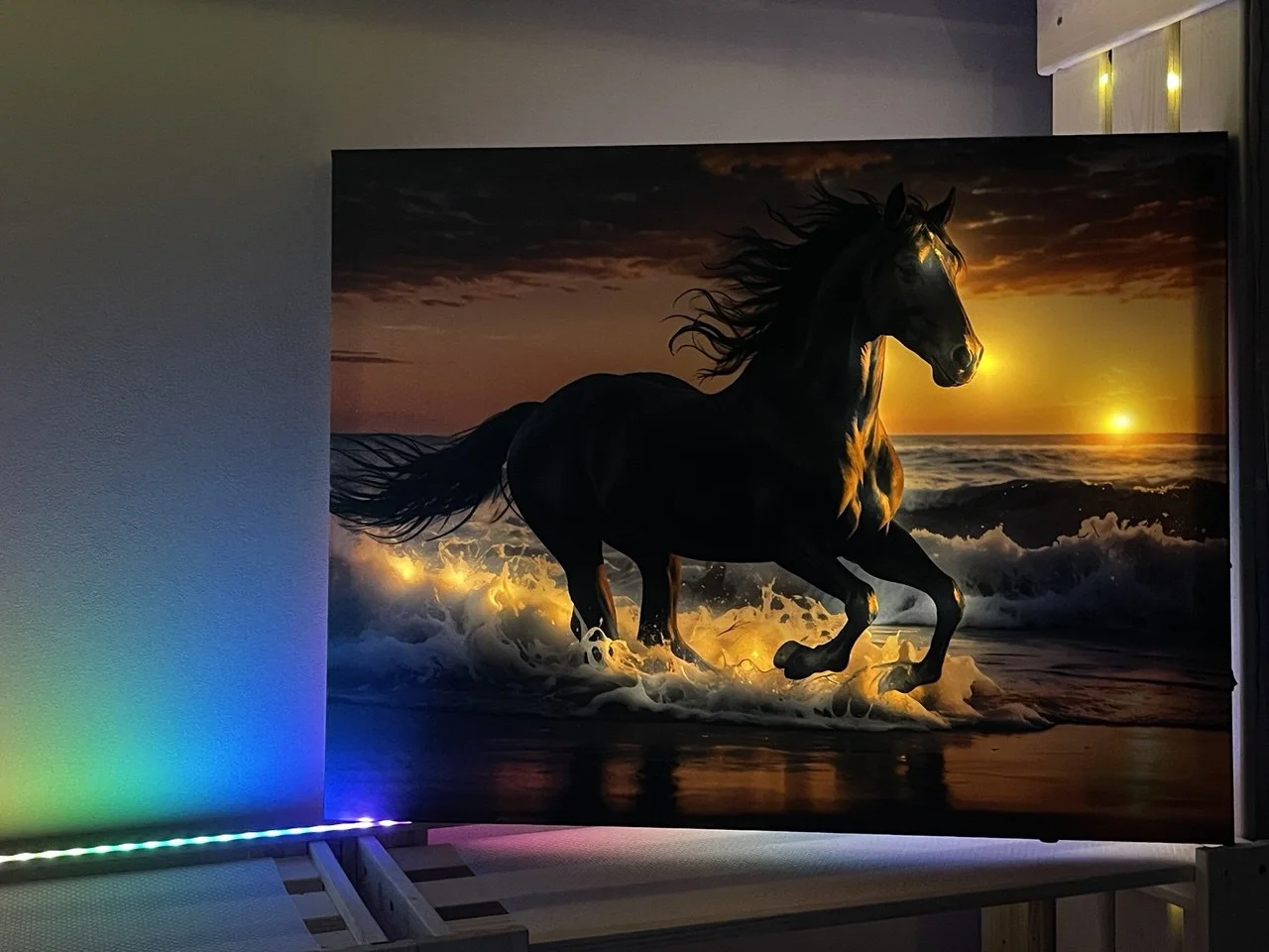 Картина с подсветкой "Грация" 50x65 см - изображение 1