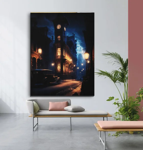 Картина с подсветкой "Вечерний Лондон" 65x50 см - изображение 1