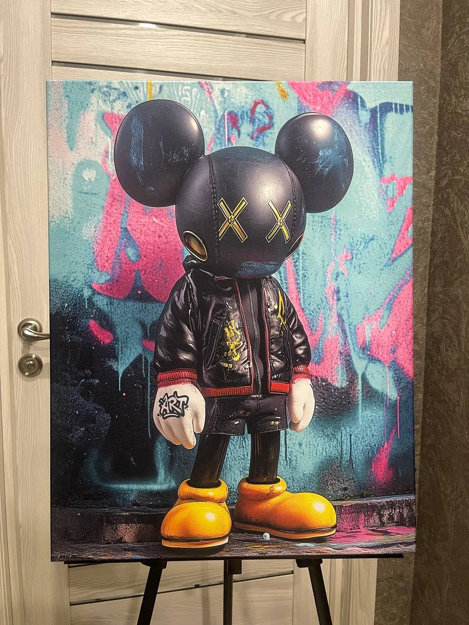 Картина с подсветкой "Urban Mouse" 75x57 см - изображение 1