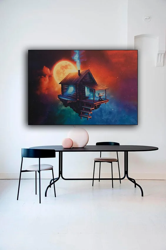 Картина с подсветкой "Мечтатель" 75x50 см - изображение 1
