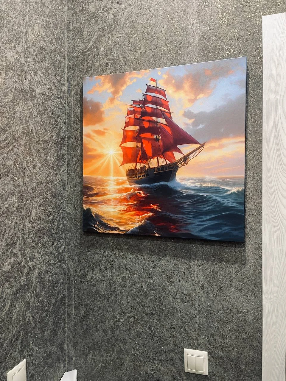 Картина с подсветкой "Свет мечты" 60x60 см - изображение 1