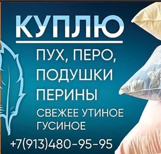 Пух перо б/у подушки перины - миниатюра 4