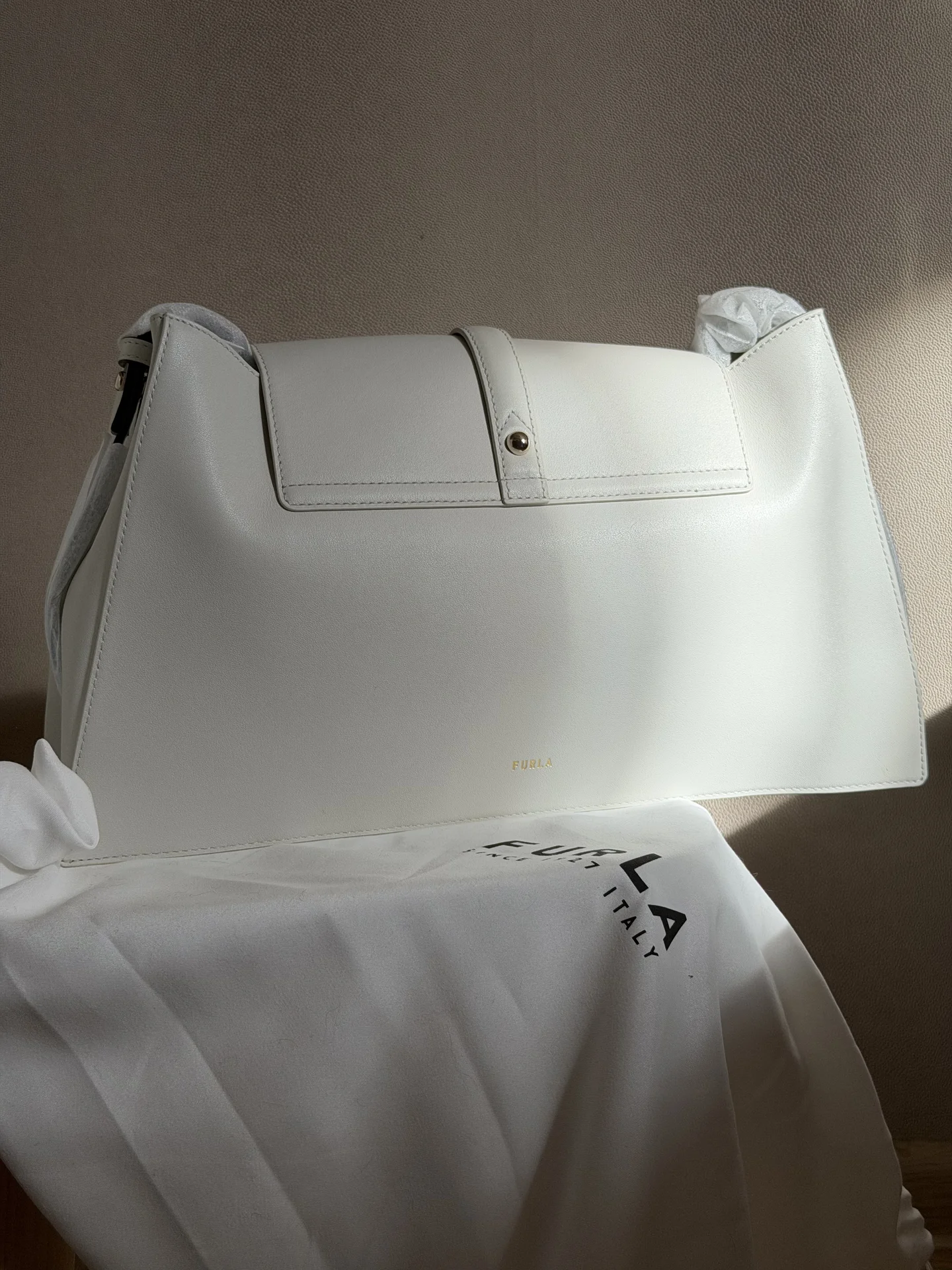 Сумка Furla белая - миниатюра 2