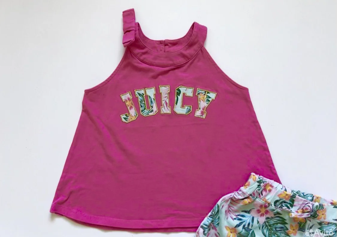 Комплекты летние JUICY COUTURE 120 130 - миниатюра 3