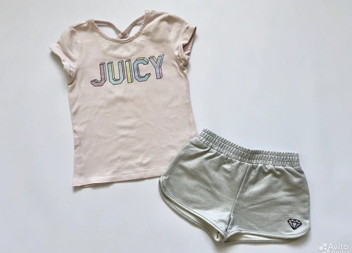 Комплекты летние JUICY COUTURE 120 130 - миниатюра 7