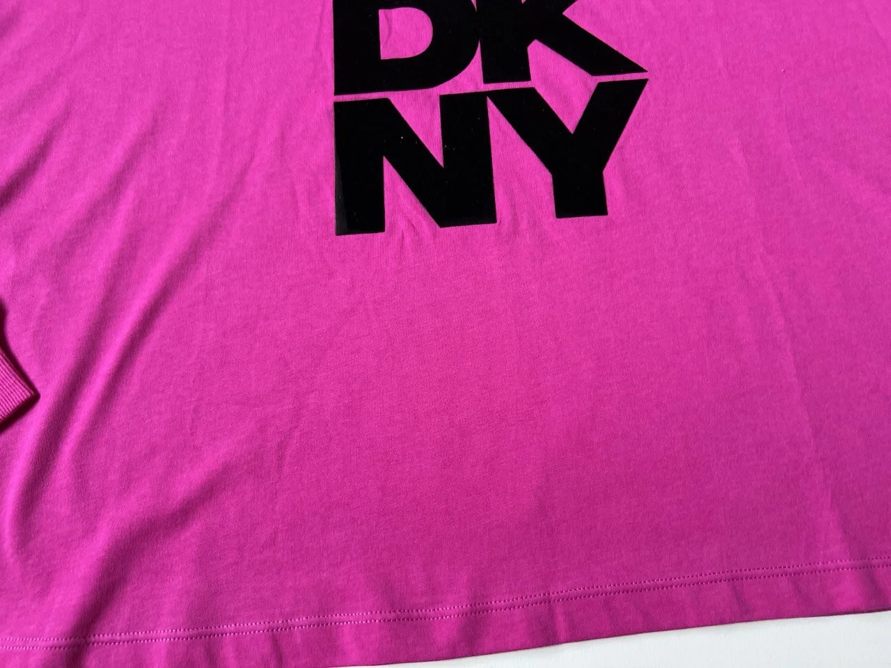 Новый лонгслив розовый DKNY Sport L 48 - миниатюра 3