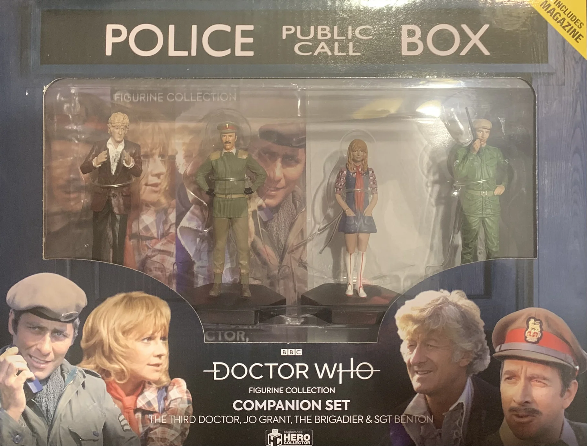 Doctor who набор фигурок hero collector