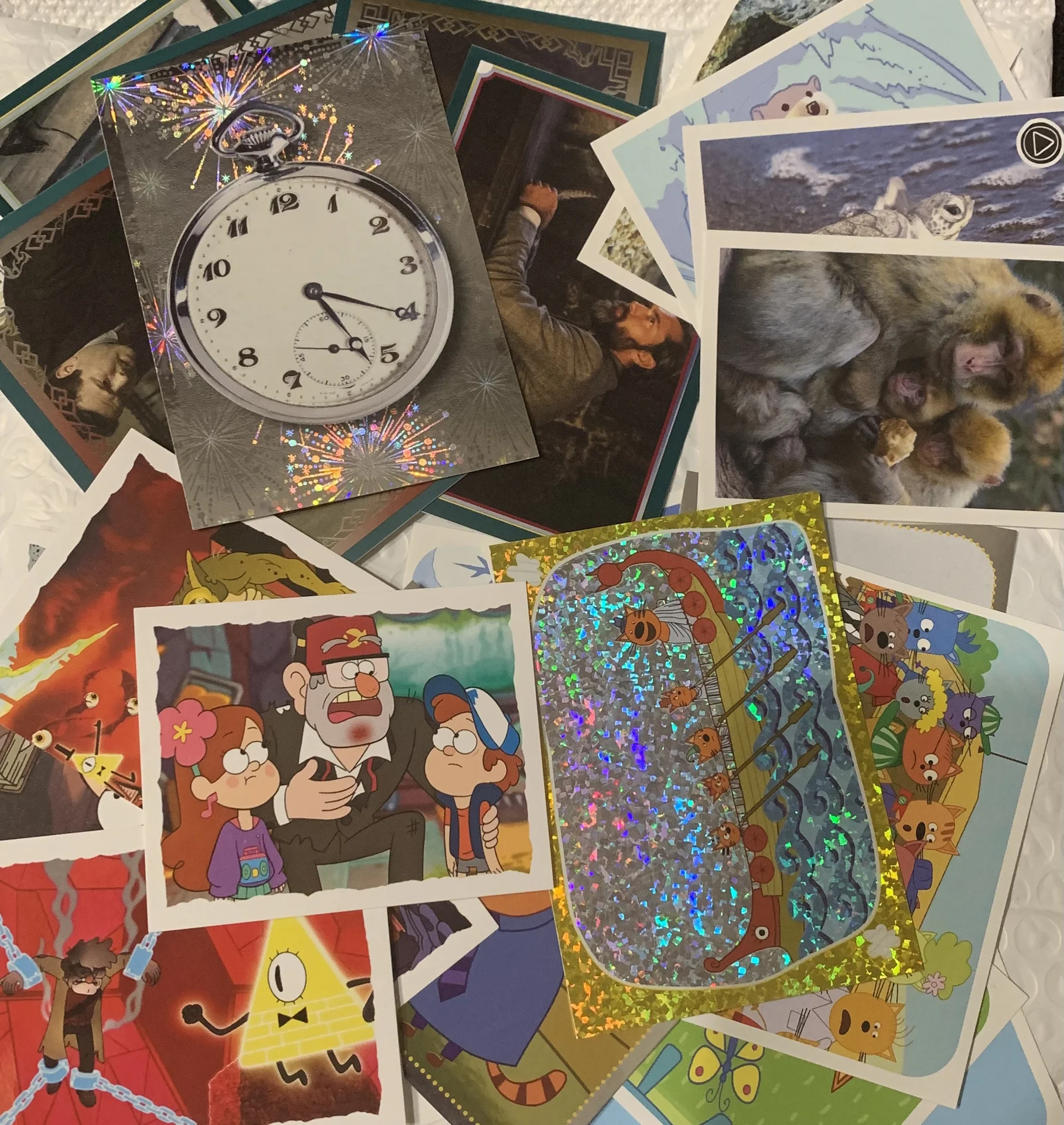 30 разных наклеек panini - изображение 1