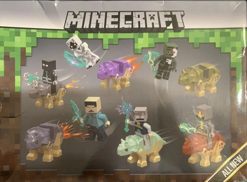набор minecraft - миниатюра 2