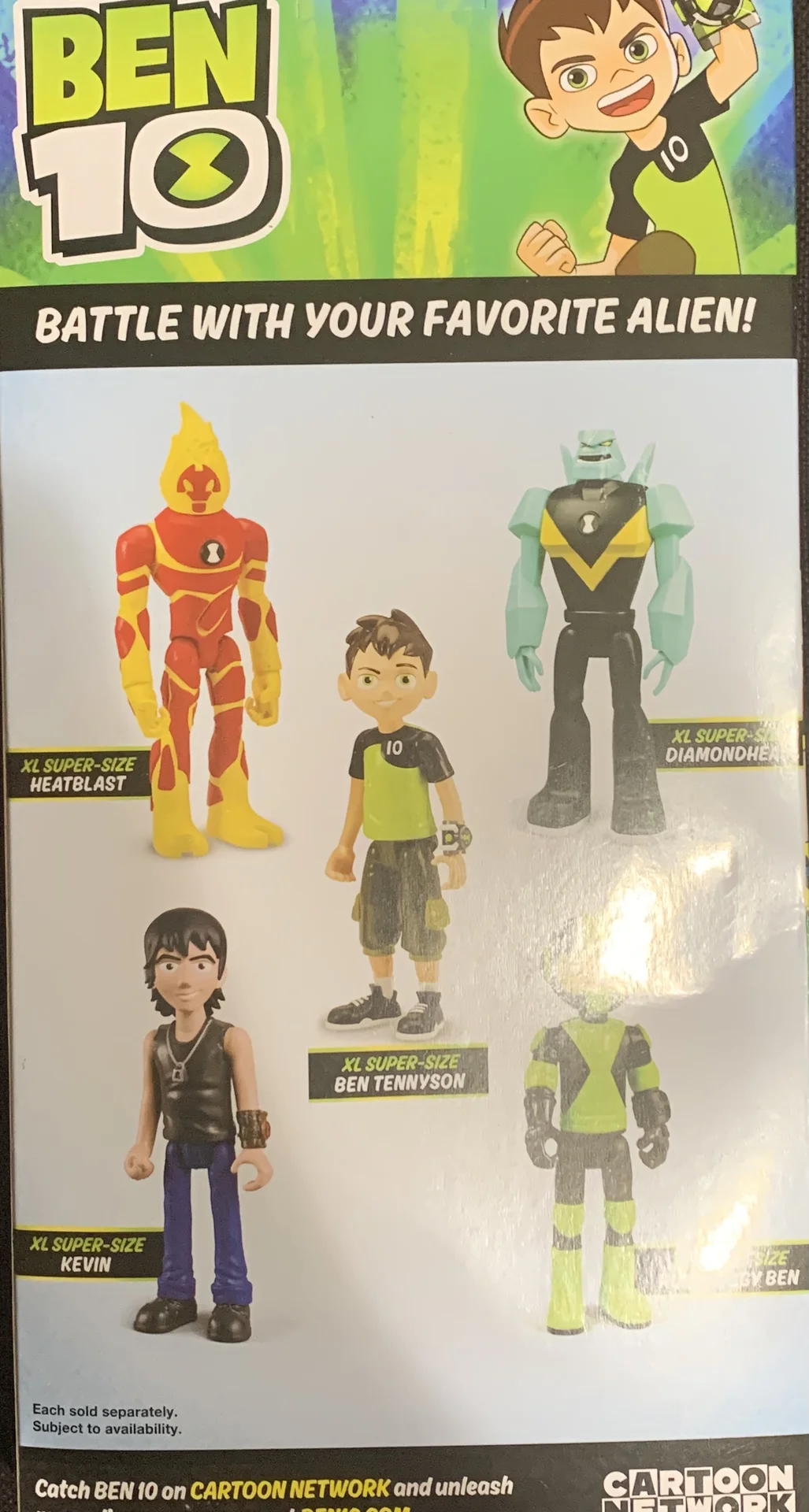 фигурка ben 10 большая игрушка - миниатюра 2