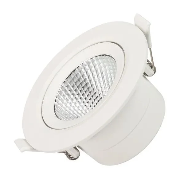 Светильник LTD-POLAR-TURN-R105-10W Warm3000 (WH, 36 deg, 230V) (Arlight