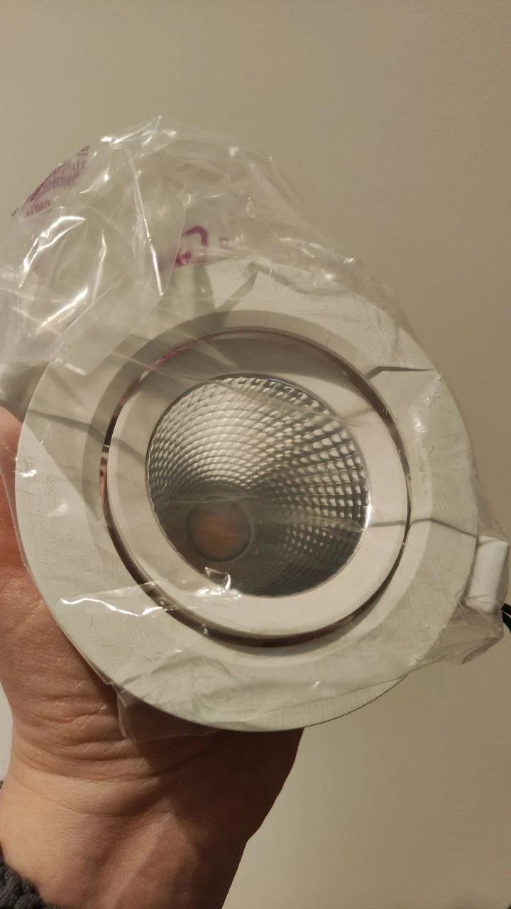 Светильник LTD-POLAR-TURN-R105-10W Warm3000 (WH, 36 deg, 230V) (Arlight - миниатюра 2