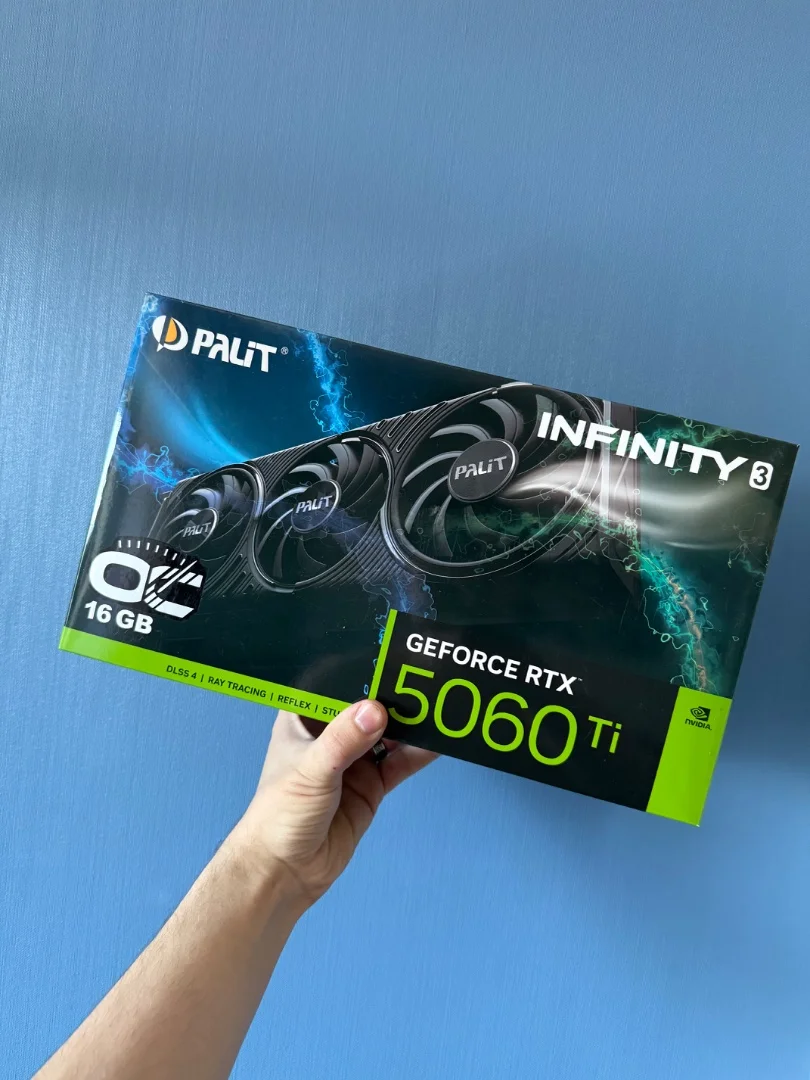 Palit RTX 5060 TI 16 GB Новая - изображение 1