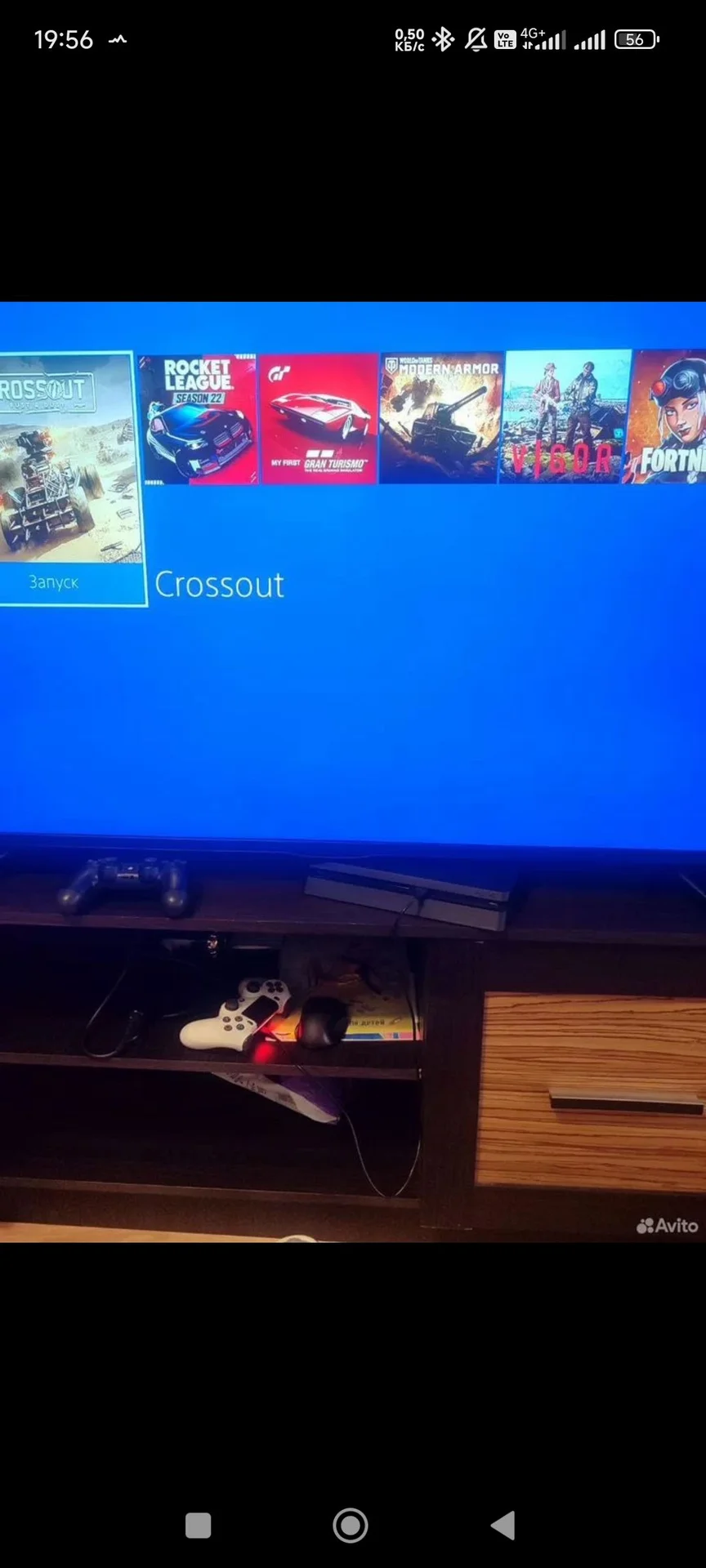Sony PS4 slim 1TB+2дж+много игр - миниатюра 2