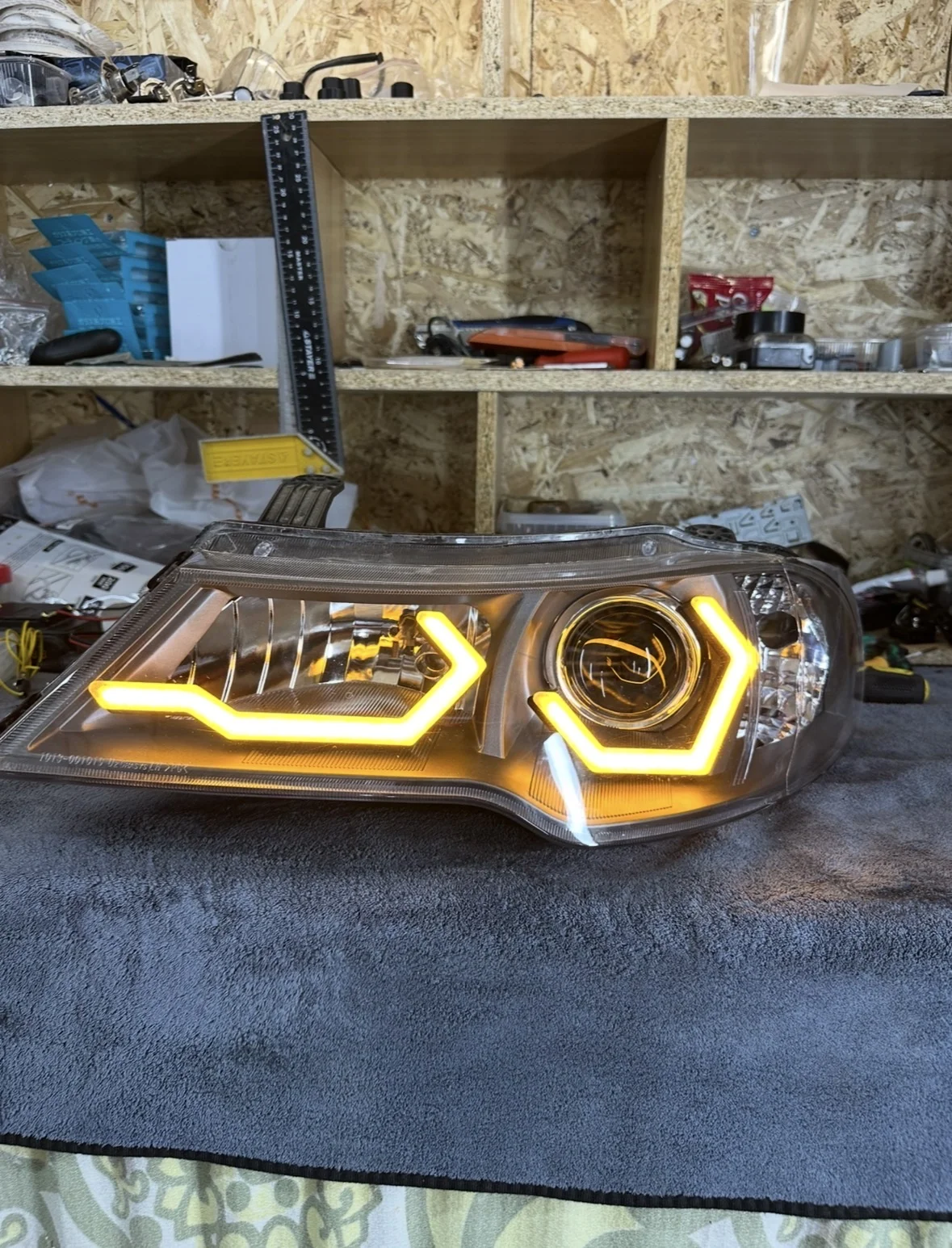 Установка Bi-Led модулей - миниатюра 3
