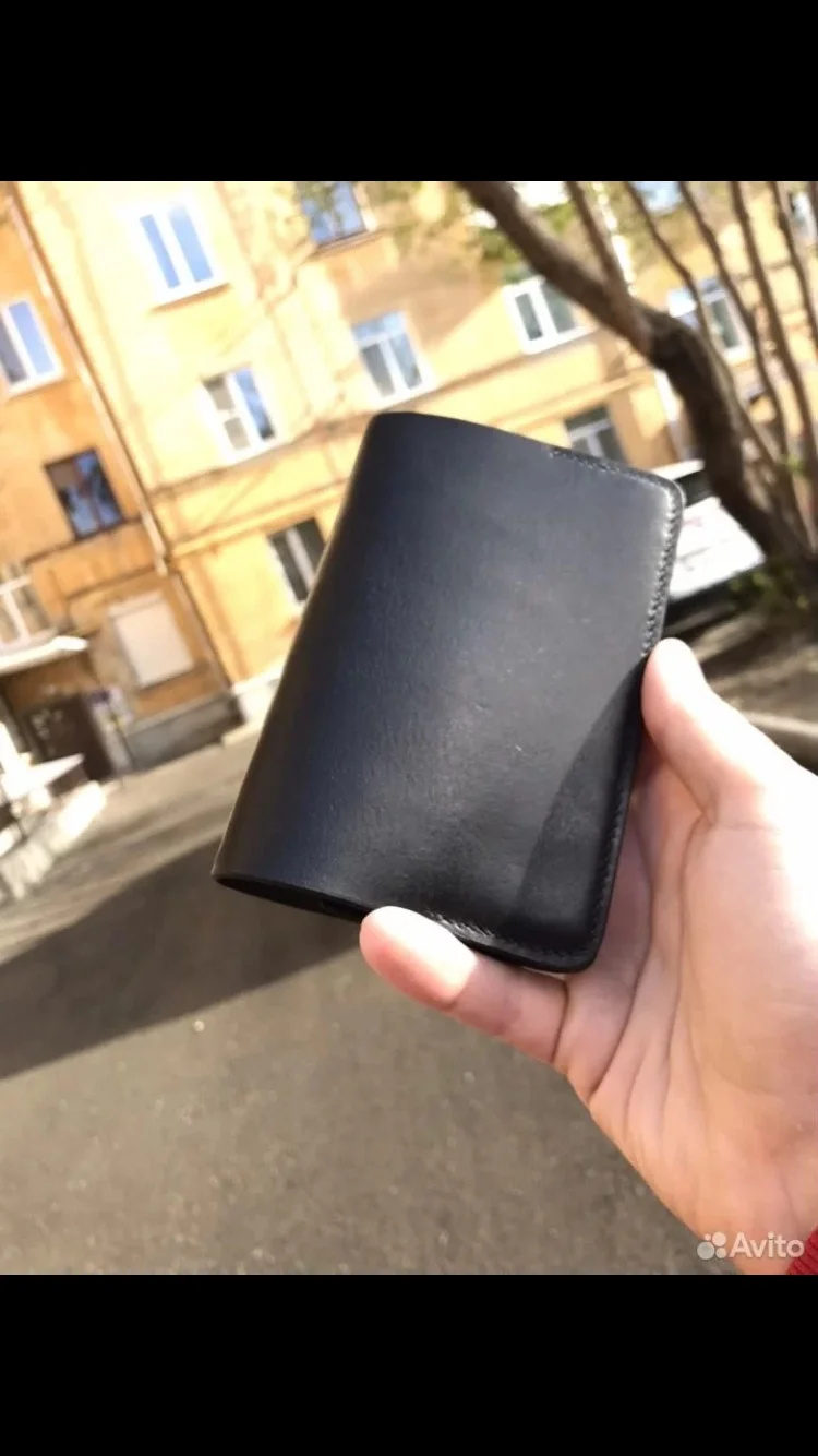 Обложка на паспорт из натуральной кожи