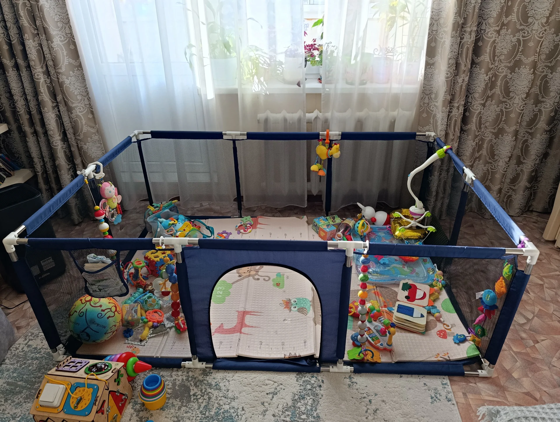Манеж детский бу - миниатюра 2