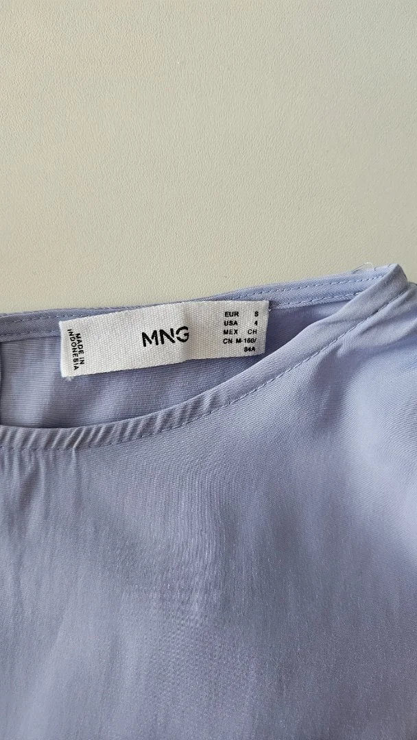 Платье летнее голубое MANGO - миниатюра 4