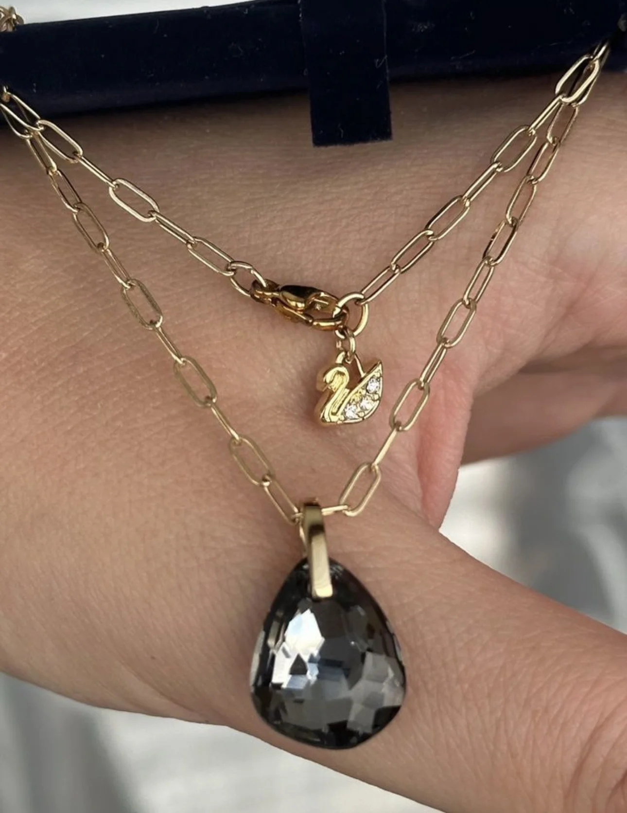 Swarovski колье T bar - изображение 1