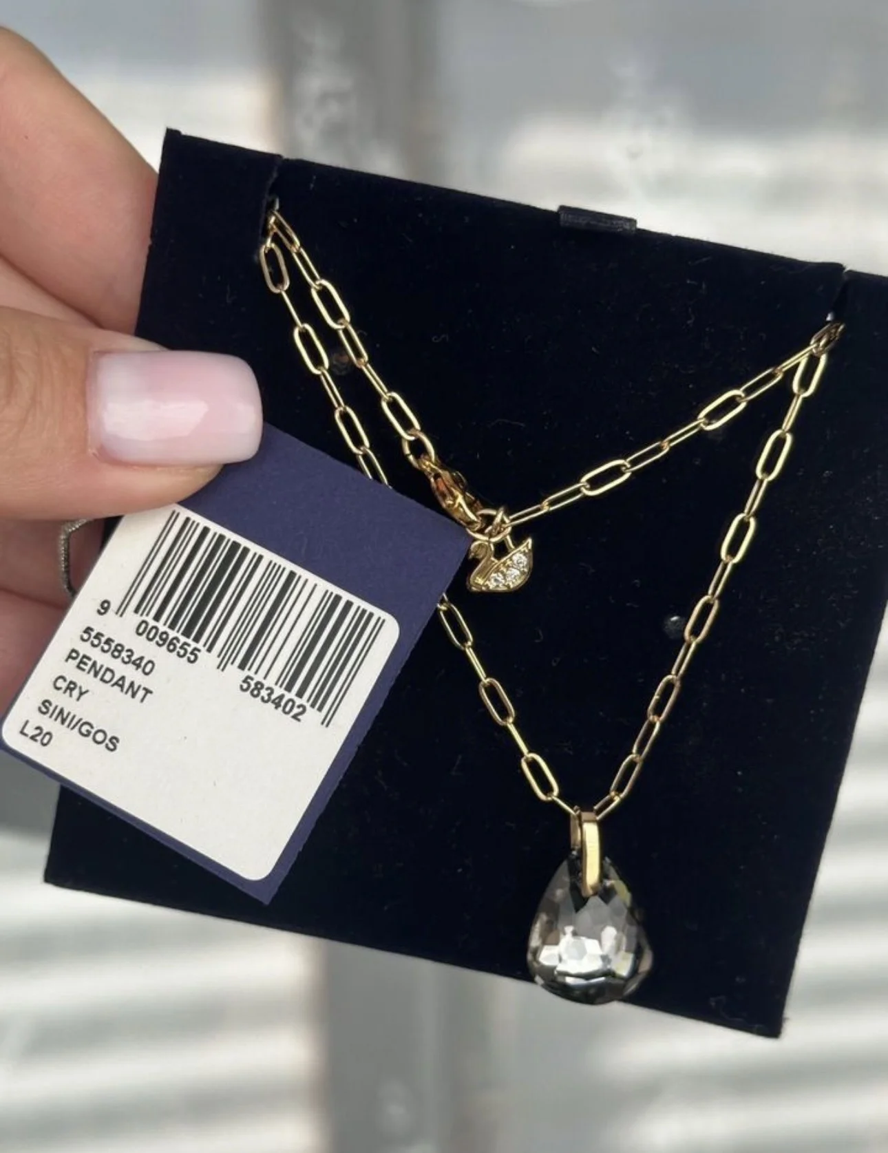 Swarovski колье T bar - миниатюра 5