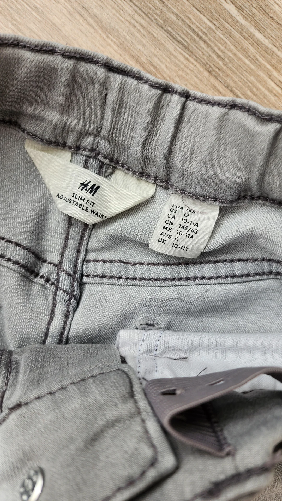 Джинсы детские H&M летние - миниатюра 3