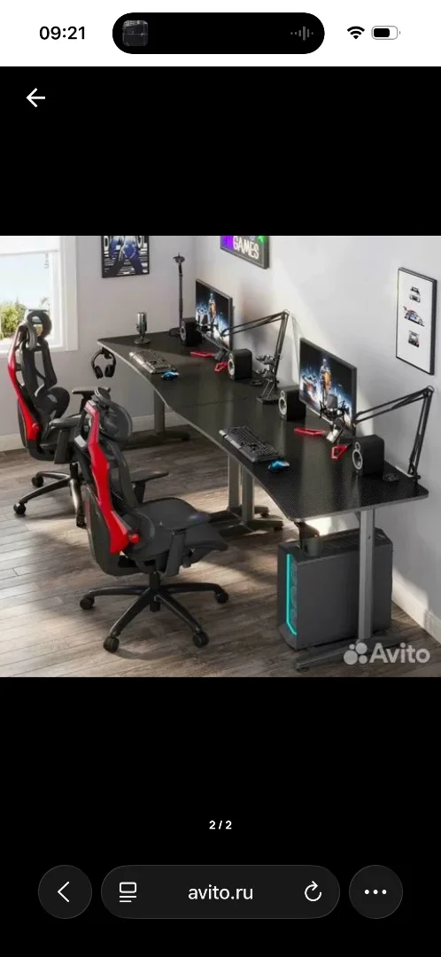 Компьютерный стол eureka Gaming GIP-60 - миниатюра 2