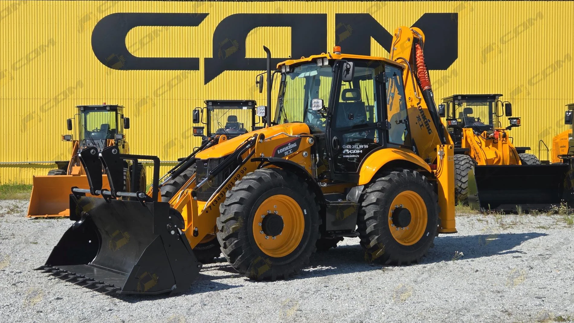 Экскаватор-погрузчик Lonking 84C, 2025г - изображение 1