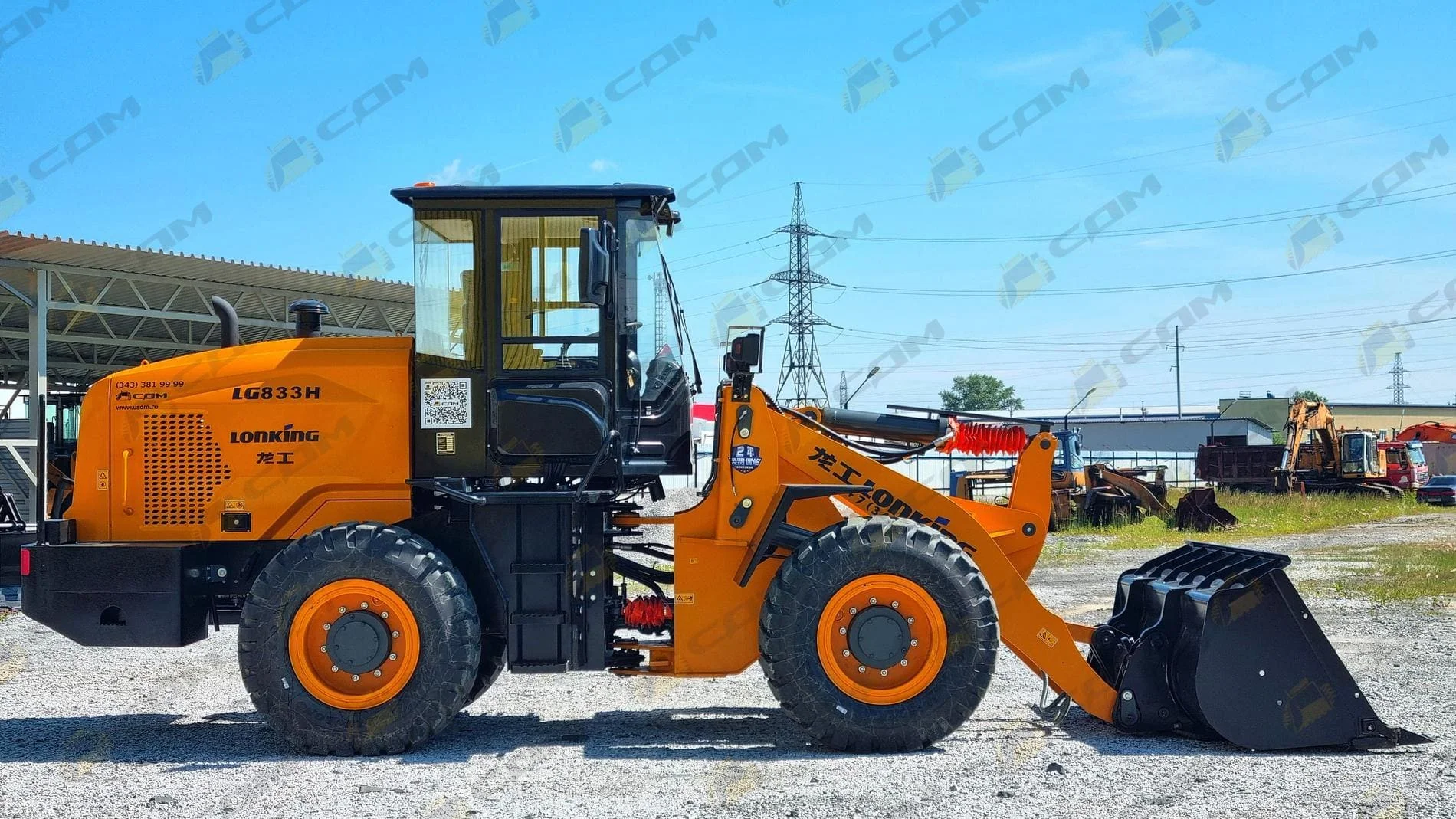 Фронтальный погрузчик Lonking LG833H, 2026г - миниатюра 5