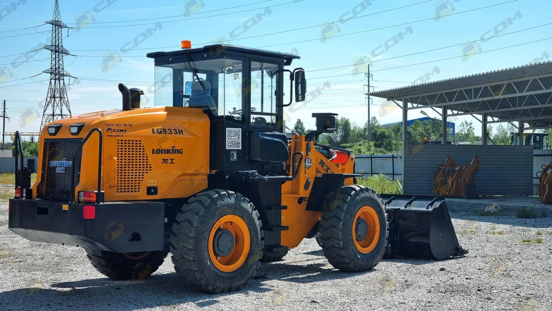 Фронтальный погрузчик Lonking LG833H, 2026г - миниатюра 6