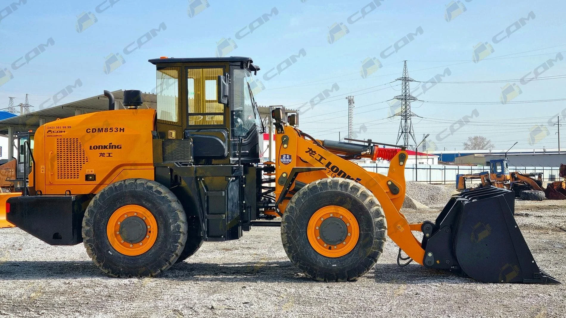 Фронтальный погрузчик Lonking CDM853N, 2026г - миниатюра 5